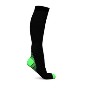 Sports Fitness Camouflage Gradient Football Socks Elastic Socks (Option: Green-L  XL-A pair)