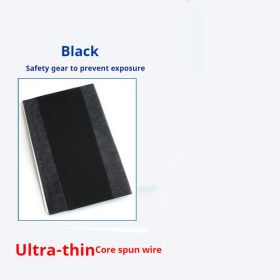 Steel Wire Stocking Women's Sexy Black Not Rotten Flesh Color Durable Anti-snagging (Option: Ultrathin Black Feet-Average Size)