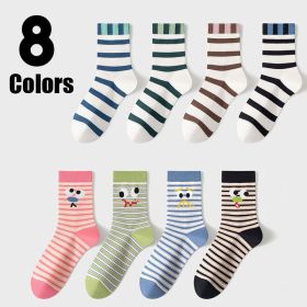 8 Pairs Womens Crew Socks Thin Soft Comfort Breathable Dress Socks Above Ankle Crew Socks For Outdoor Sports Running And Cycling (Option: Women)