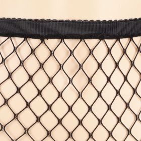 1Pc Women Fishnet Tights Sexy High Waist Fishnet Pantyhose Stretchy Mesh Hollow Out Tights Stockings With Medium Large Hole Choices (Option: M Hole)