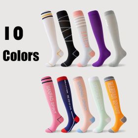10 Pairs Womens Running Compression Socks  Crew Athletic Hiking Wicking Cushioned Anti-odor And Breathable For Running Hiking Cycling Fitness (Option: Women)